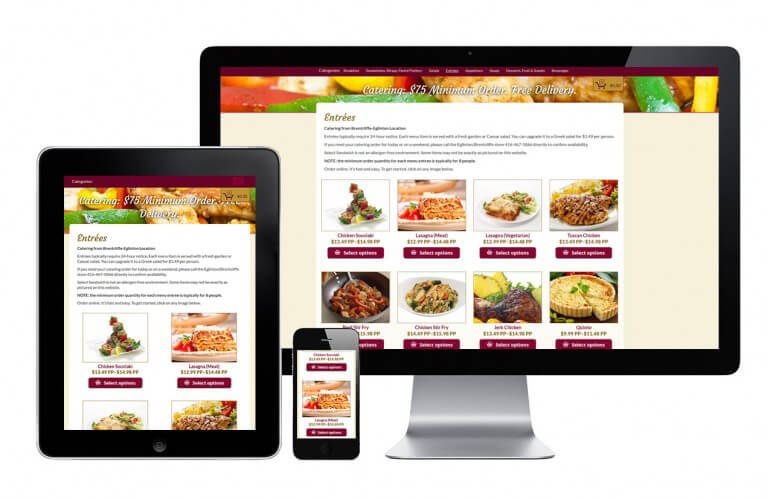 Select Food Services Inc - view 3 / Portfolio / Khaztech - Web design and development studio